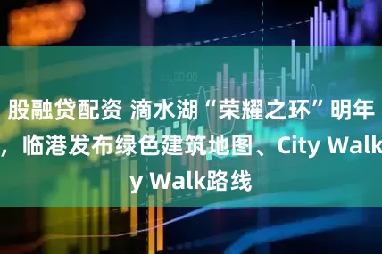 股融贷配资 滴水湖“荣耀之环”明年开放，临港发布绿色建筑地图、City Walk路线